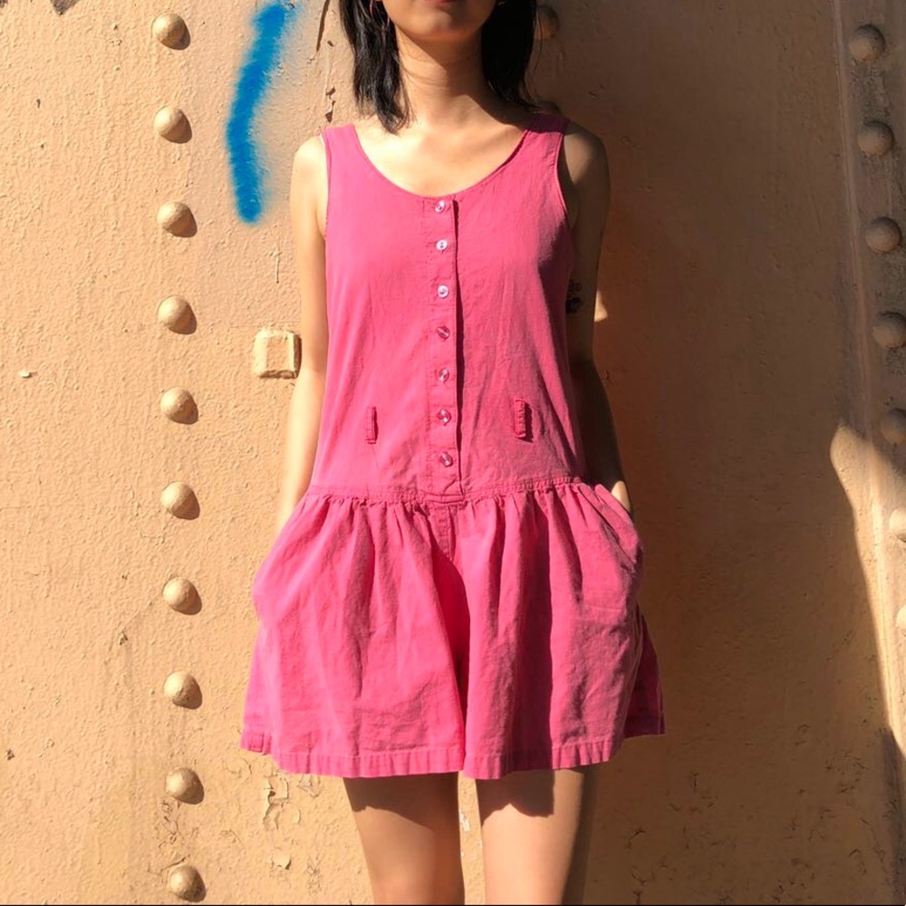 Vintage Pink Jumpsuit